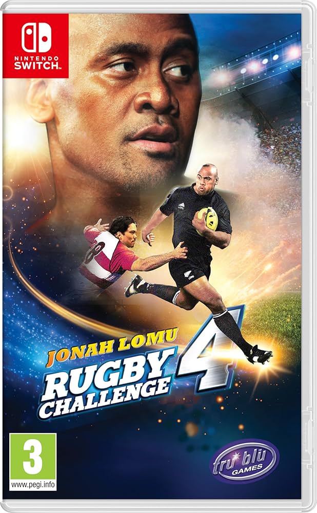 北米版ジョナ・ロムーラグビーチャレンジ4 Nintendo Switchソフト Amazon.com: Jonah Lomu Rugby Challenge 4 : Video Games